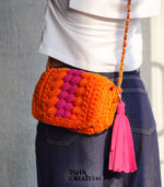 Sunrise Charm Crochet Bag_ - Image 2