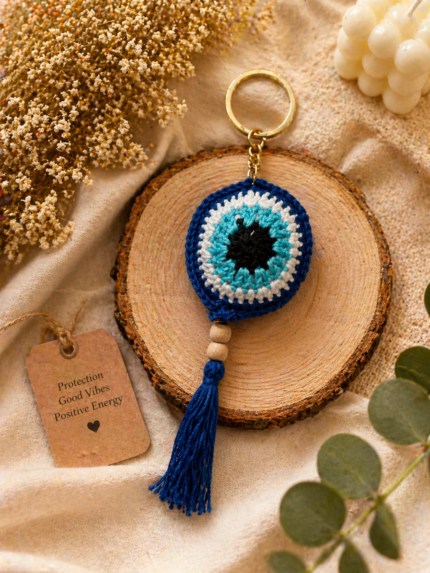 Blue Protection Keychain