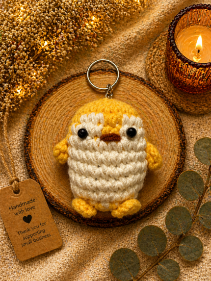 Yellow Penguin Keychain