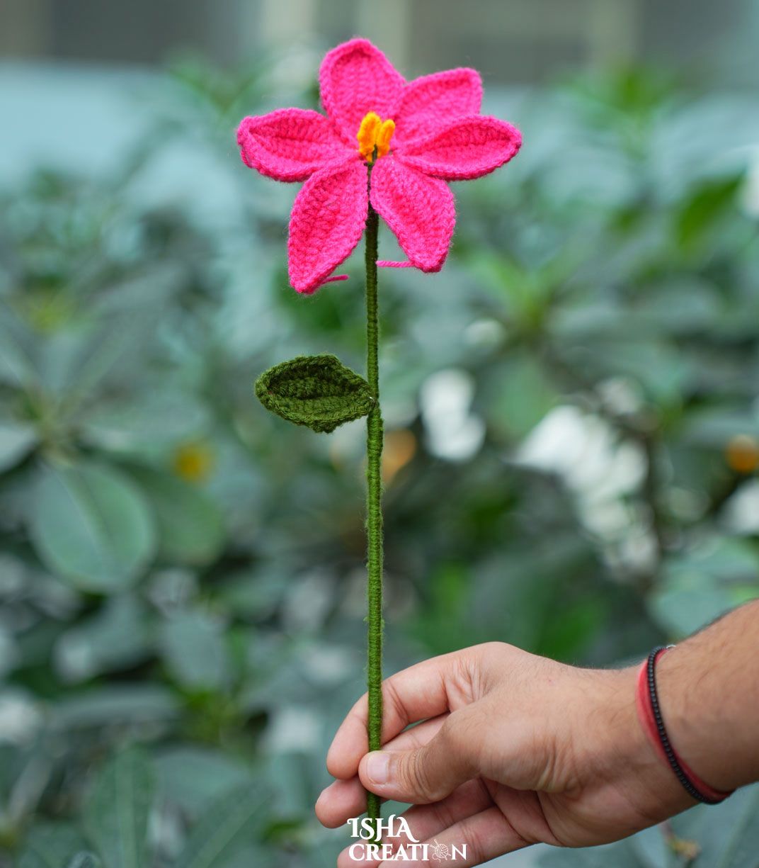 WhatsApp Image 2026-03-31 at 9.25.25 PM Handmade Crochet Lily Flower - Image 1
