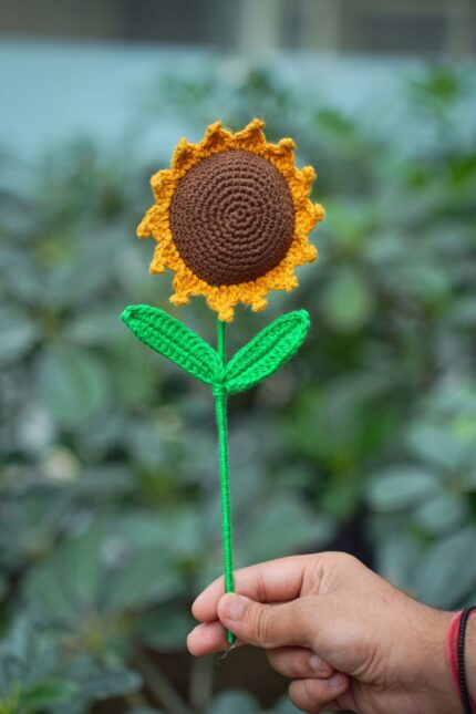 Handmade Crochet Sunflower (Classic)