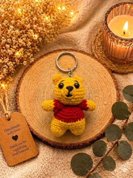 Pooh Cartoon Keychain