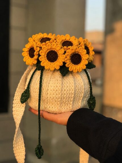 Sunflower Bouquet Potli Bag