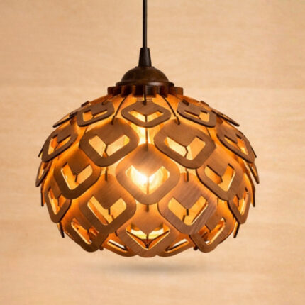 Lotus Heart Pendant Light