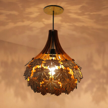 Maple Leaves Chandelier