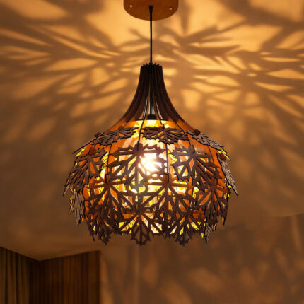 Maple Leaves Hollow Chandelier