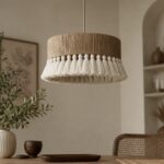 Aaranya Jute Chandelier – Handmade Bohemian Pendant Light