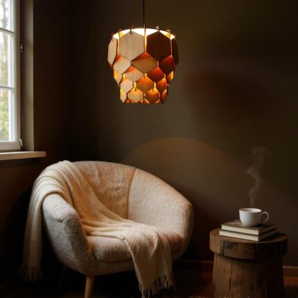 Hexagon Pendant Light