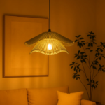 Sage Bloom Jute Pendant Light - Image 2