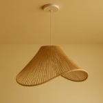 Solara Wave Jute Hanging Light