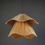 Terra Bloom Raffia Pendant Light - Image 5