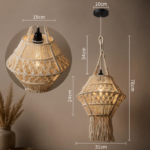 Boho Crest Chandelier - Image 4