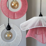 Roselle Eclipse Raffia Light