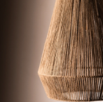 Jute Handmade Ceiling Lamp - Image 3